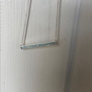 kendra scott opal bar necklace